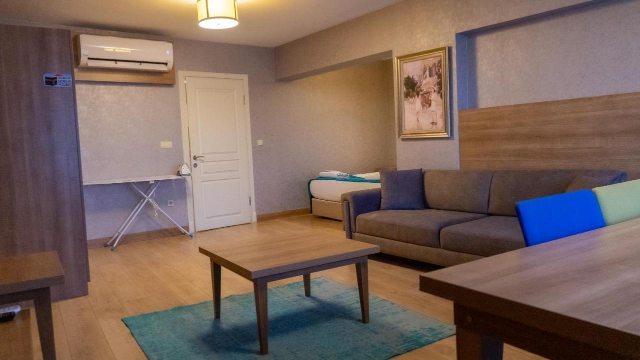 Bursa Suites Apart Otel Exterior foto A typical hotel room